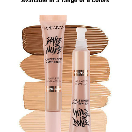 Handaiyan Hose Concealer with Sponge Brush HeadConcealer Liquid ConcealerCover up blemishes on face