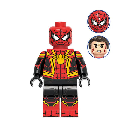 New 5cm Marvel Spider-Man Venom Building Block Figures Assembleable Figure Desktop Ornament Decorations Best Gifts for Childrens