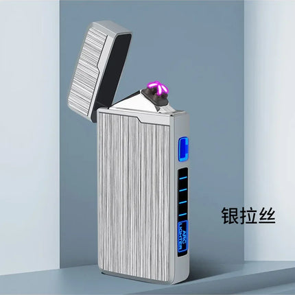 Rechargeable Plasma Dual Arc Lighter for Smokers Electric Encendedores Eléctrico Lighter Rechargeable Type C Type