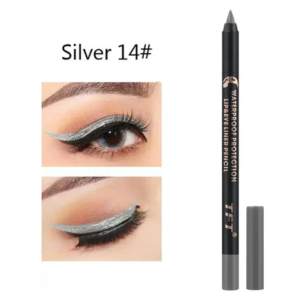 Black Brown Eyeliner Waterproof Quick Drying Eyeliner Gel Pen Lasting Smooth Concealer Pencil Not Blooming Eye Makeup Cosmetics