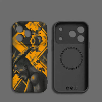 1pc Cool XXXTentaction Rapper Phone Case Magnetic Silicone Soft Case For IPhone 17 16 15 14 13 12 11 Plus Pro Max Air