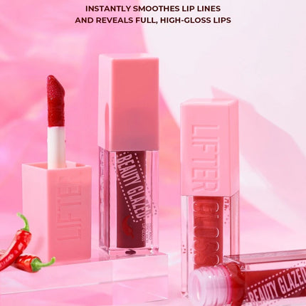 Chili Lip Plumper Oil Serum Instant Long Lasting Volumising Essence Oil Repair Lip Fine Lines Increases Elasticity Sexy Lip Balm