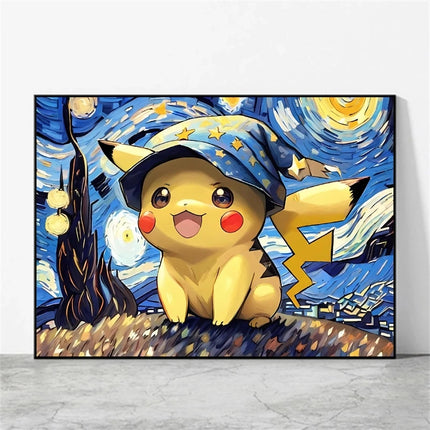 Anime Character Pictures Pokemon Images Classic Charizard Poster Modern Living Room Decoration Paintings Wall Decoration Hanging