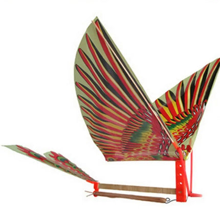 Outdoor Planes Aircraft Model Toy Children Model Building Kits DIY Ornithopter Birds Toys Rubber Band Power Handmade
