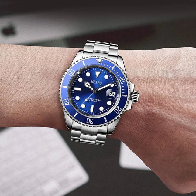 Fashion Watch Casual Clock Montre Homme Business Men Quartz Watch Calendar Green Water Wok Ghost Sport Men Wristwatch