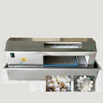 Desktop 220v Commercial Electric Egg Sheller Peeling Machine Stainless Steel Chicken Egg Peeler Machine Egg Shelling Machine