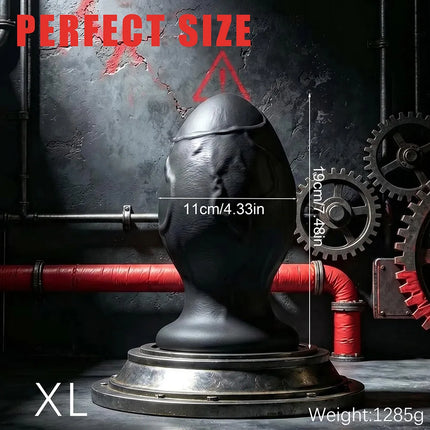 Silicone Anal Egg Butt Plug Large Anal Beads Anal Plug Dildo Anal Stimulator Dilator Masturbator Adult Toy Sex Products Sex Shop