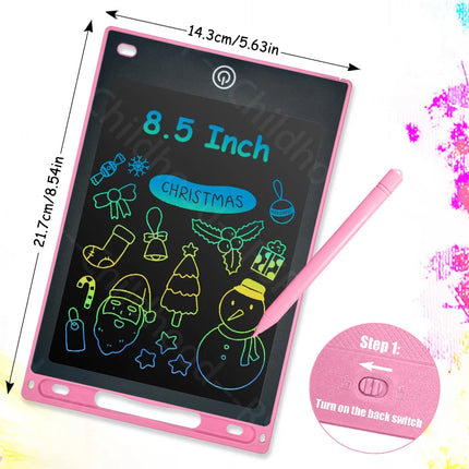 8.5 inch Electronic Writing Board Drawing Tablet LCD Screen Handwriting Pad Writing Digital Graphic Toys for kids Christmas gift