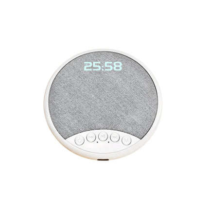 Pillow Speaker HiFi Sleep Sound Machine White Noise Bluetooth 5.4 Speaker With Digital Alarm Clock Timer for Deep Sleep