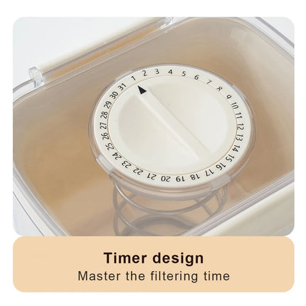 Yogurt Maker Yogurt Filter Homemade Greek with Lid Yogurt Machine Filter Stainless Steel Strainer Cheese Moisture Separator