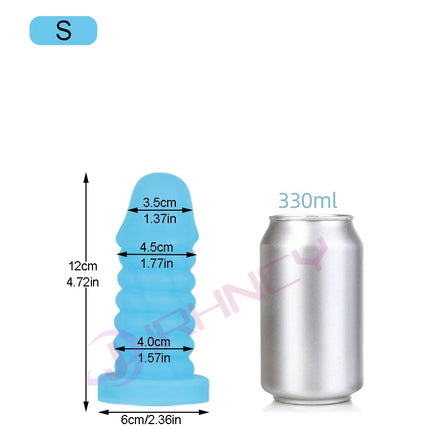 S-XXXL Huge Anal Dildos Soft Silicone Butt Plug Big Anal Plug with Suction Cup G-spot/prostate Massage 18+ Masturbate Sex Toys