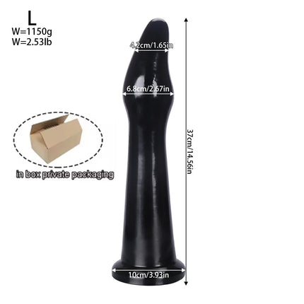 4 Sizes Long Anal Plug Big Anal Dialator Dildo Huge Long Large XL Anal Plug Training Expansion Butt Plug Sex Toys for Women Gay