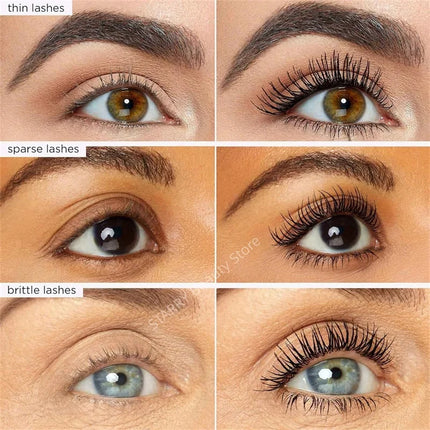 Eyelashes Lengthening Mascara Waterproof Long Lasting Silky Lash Black Eyelashes Extension Make Up Beauty Eye Korean Cosmetic
