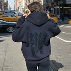 dark blue coat / M