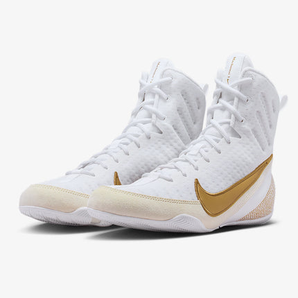 Nike Authentic Machomai 3 Men's Women's High-Top Lace-Up Durable Boxing Shoes HF7333-100