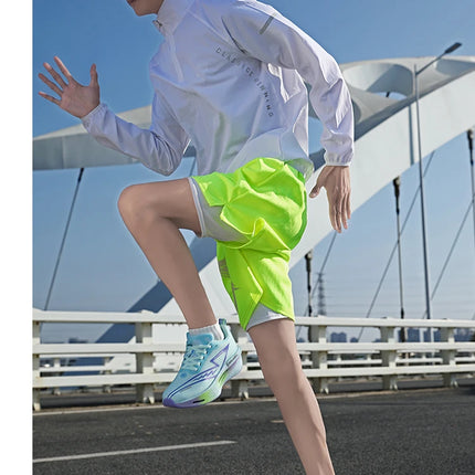 Running Shoes Carbon Board Speciality Marathon Men Sports Breathable Lightweight Women's Comfortable Athletic Nonskid Sneakers