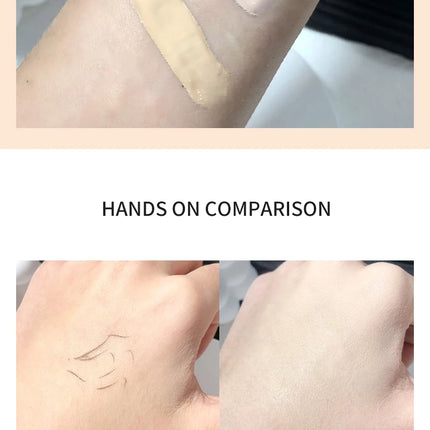 JOCO Yayasan Cecair Wajah Krim Liputan Penuh Concealer Pemutihan Pelembap Perlindungan Kalis Air Tempat Gelap Tatu Kontur Makeup