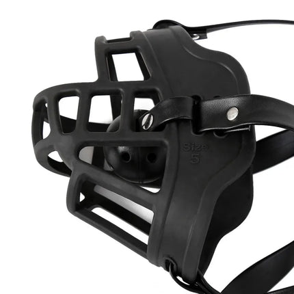 Bdsm Hollow Mesh Face Mask with Fetish Slave Open Mouth Ball Gag for Couple Adult Games Bondage Restraints Cosplay Sex Toys