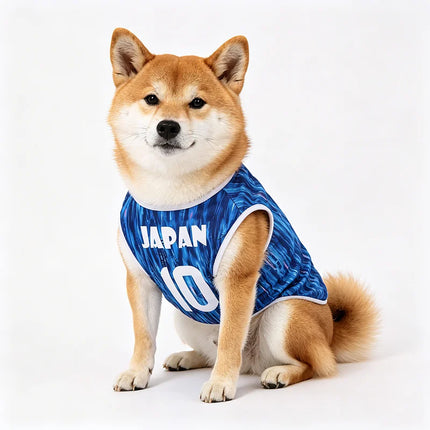 Sport Team Dog Vest Mesh Fabric Thin Style Cool Breathig Dog Vests Teddy Pug Golden Retriever Shiba Clothing Cat Dog Pet Clothes