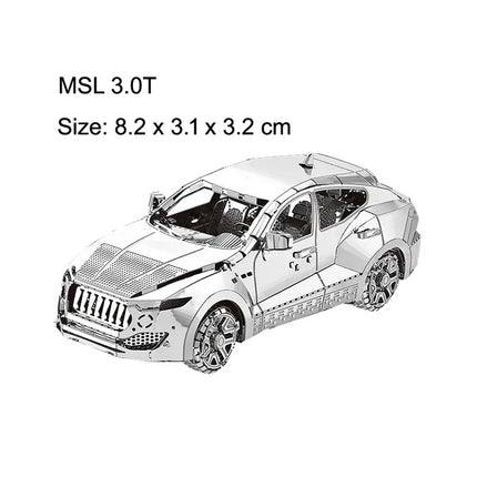 3D Metal Puzzle EF510 Train Vintage Car Mountain Bike Motorcycle model KITS Assemble Jigsaw DIY Puzzle Gift Toys For Children