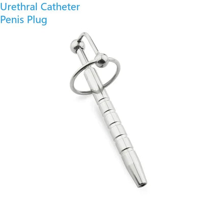 Massage Wand Urethral Sound Dilators Stimulation Catheter Beads  Penis Plug Insert Male Masturbator Horse Eye Sticks BDSM Penis
