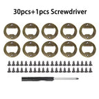 31 pcs bronze set