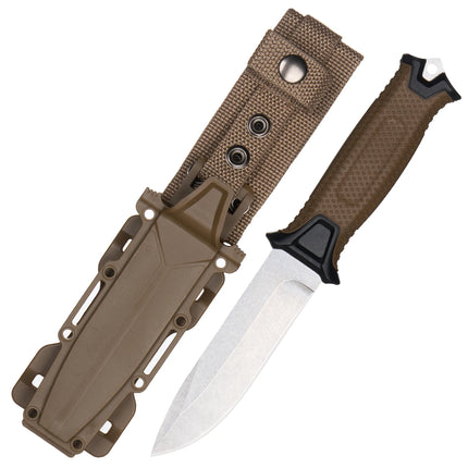 2026 new Outdoor knife camping defense straight knife wilderness survival