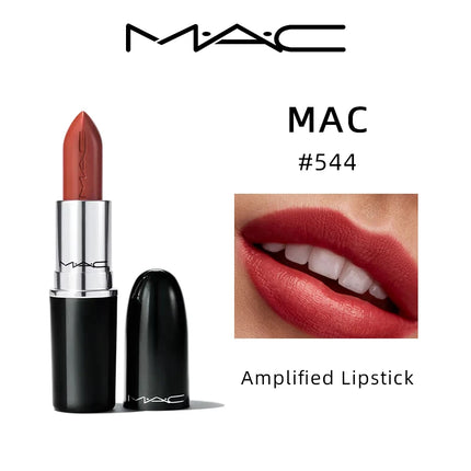 MAC Lustreglass Lipstick 3g [ #544 BUSINESS CASUAL ] Original Women's Makeup Cosmetics for Women, Sephora Stuff Beauty Maekup