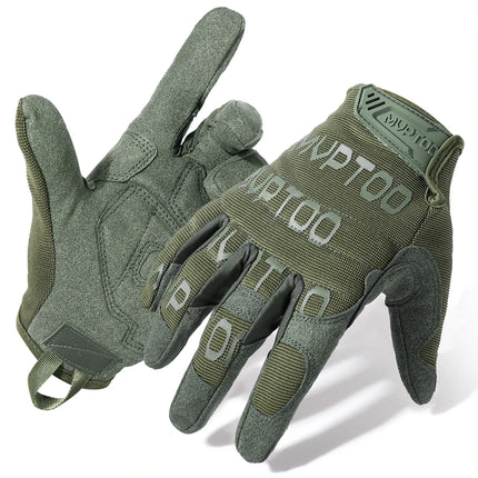 Men Tactical Gloves Touch Screen Sport Outdoor Paintball Combat Hiking Hunting Riding Bike Non-slip Breathable Cycling Equipment