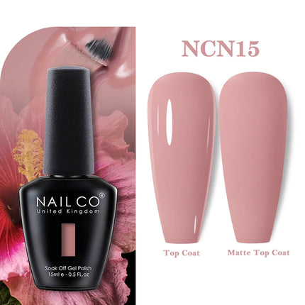 NAILCO 283Colors Gel Nail Polish Top Base Vernis Semi Permanent UV Gel Varnish Nails Art Varnish Hybrid Manicure