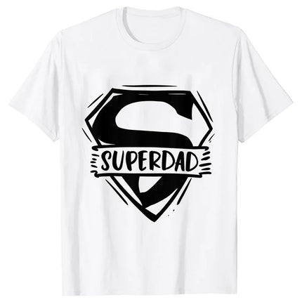 Family Matching Outfits Set Super Mom Dad Best Son Ever Funny Tee Shirt Lovely Birthday T-shirt Funny Family Party Graphic Tops