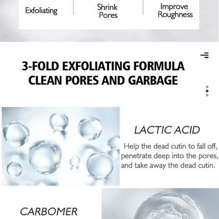 FAIR KING Exfoliating Mousse Improves Skin Texture Cleanses Makeup Dust Improves Enlarged Pores Absorbs Oil Cosmetics Wholesale
