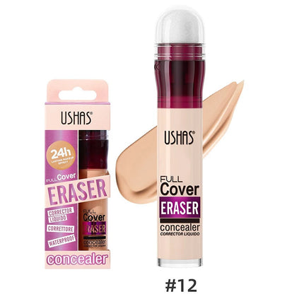 Sponge Head Concealer for Dark Circles, Tears, Freckles, Acne, Dark Circles, Pigmentation and Blemishes, Creating Natural Skin