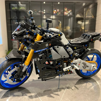Technical MT-10 SP Motorcycle Model Building Blocks Advanced Building Set For Adults Bricks Toys Gifts Vehicles 1478pcs
