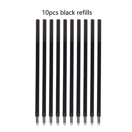 Creative 5 In 1 Erasable Gel Pen 0.7mm Blue Black Red Green Magic Refills 0.5mm Mechanical Pencil Writing Painting Stationery