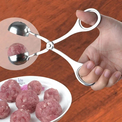 Meat Ball Maker Tool Stainless Steel Clip Round Rice Ball Shaper Spoon Stuffed Kitchen Gadget Meatball Making Mold Non Stick