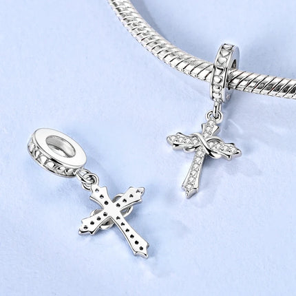 Original 925 Sterling Silver Charms Beads Crown Football Trophy Carp Cat Charms Fit Bracelet Bangle Necklace Woman Jewelry Gift