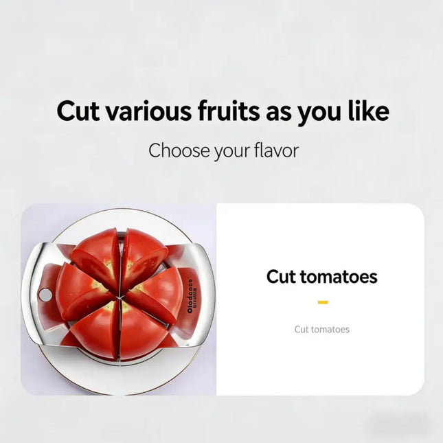 Kitchen Gadgets Stainless Steel Apple Cutter Vegetable Fruit Slicer Corer Divider Comfort Handle Tools for Kitchen Home Cooking