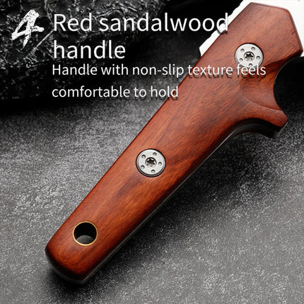 High quality steel fixed blade, outdoor camping knife with high hardness stainless steel integrated keel and sheath, emergency p