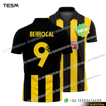TESM Summer POLO Shirt Men Summer Sports V-neck T-shirt Street Trendy Short Sleeve 3D HD Print T-shirt