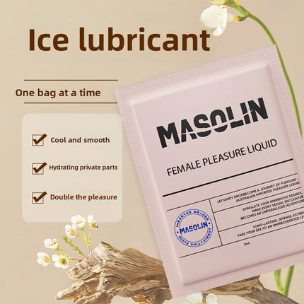 3ML Sexual Female Water Soluble Pleasure Liquid Drops Ladies Flirt Orgasm Sex for Women Enhancer Exciter Climax Body Grease Love