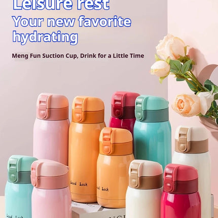 200ML/350ML Stainless Steel Pocket Cup Travel Thermal Coffee Mug Mini Thermos Cup Vacuum Flask Insulated Cup Sport Water Bottle