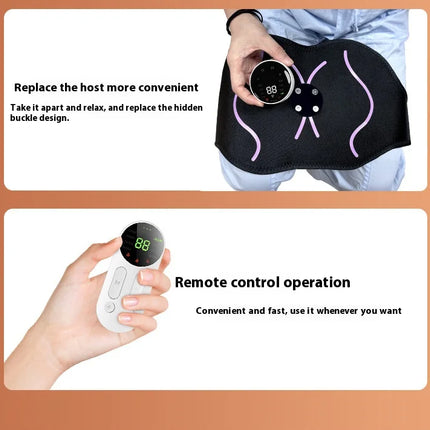 Gel-Free EMS Hip Sculptor,Hip Lift Trainer with Auto-Adhesion, Wireless Buttock Massage plasticity for Home Gym & Sensitive Skin