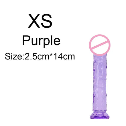 Wearable Strat on Penis Pants 6 Sizes Butt Plug Big Soft  Dildos Vaginal Masturbators Penis Suction Cup Dick Sex Toys for Women