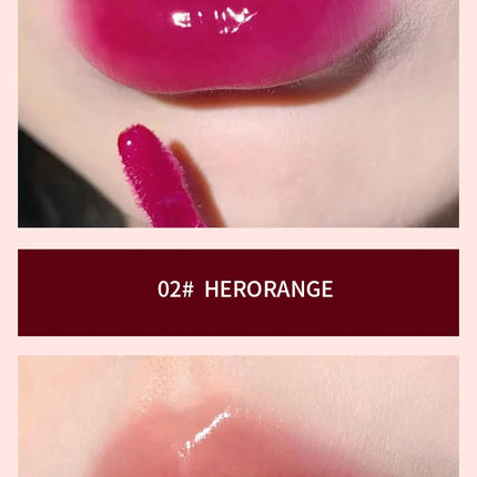Punk Juice Red Lip Gloss Black Mirror Water Light Lip Glaze Jelly Glass Lip Oil Waterproof Lipstick Nude Clear Tint Makeup