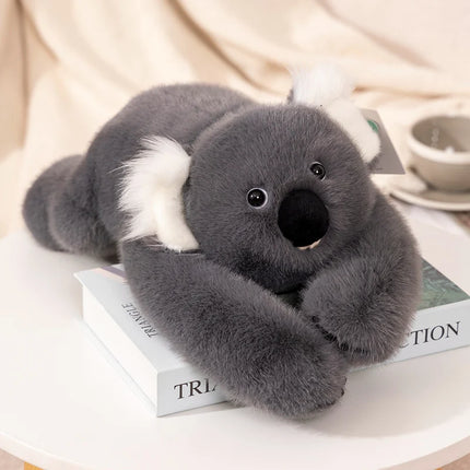 Cute Animal Soft Plush Toys Long Arm Panda Dinosaur Bear Koala Carried On The Back  Plushies Animal Dolls Gifts For Friends