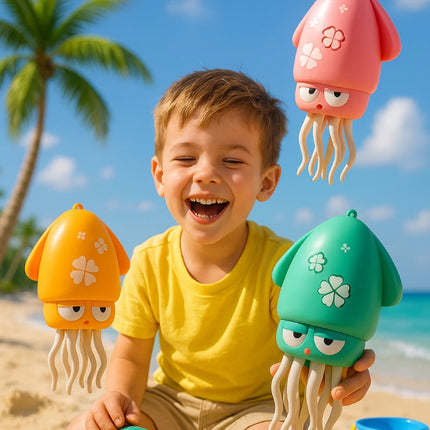 This Electric Dancing Octopus Toy Features a 2-in-1 Upright Dancing and Crawling Mode, LED Lights, Catchy Music, and Intelligent Obstacle Avoidance. Suitable for Infants and Toddlers, It's a Perfect Gift for Birthdays, Childr