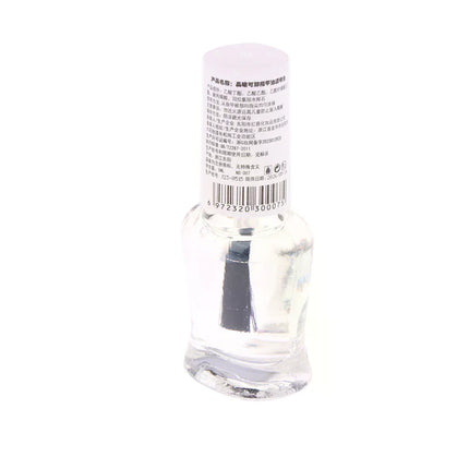 6ml Health Transparent Top Coat Clear Enhance Glitter Nail Polish Nail Art Armor Oil No-bake Long-lasting Quick-drying Oil