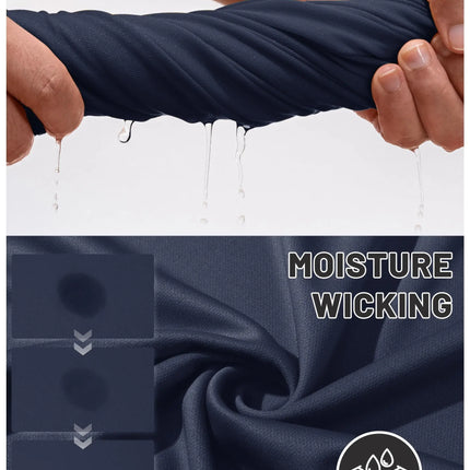 TACVASEN Summer Casual T-shirts Mens Short Sleeve Polo Shirts Button Down Work Shirts Quick Dry Tee Sports Fishing Golf Pullover