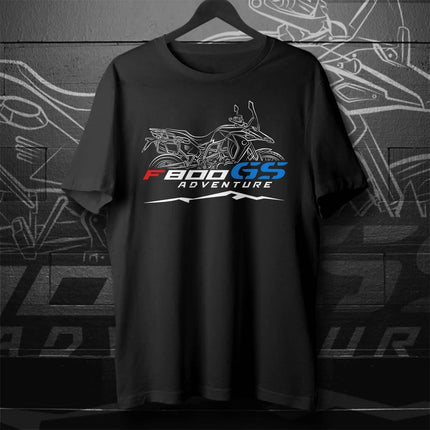F800GS Adventure T-Shirt, Motorcycle Tee Shirt for ADV Riders